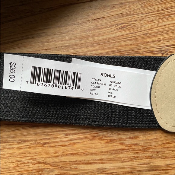 APT 9 Black Belt M/L - Picture 3 of 4